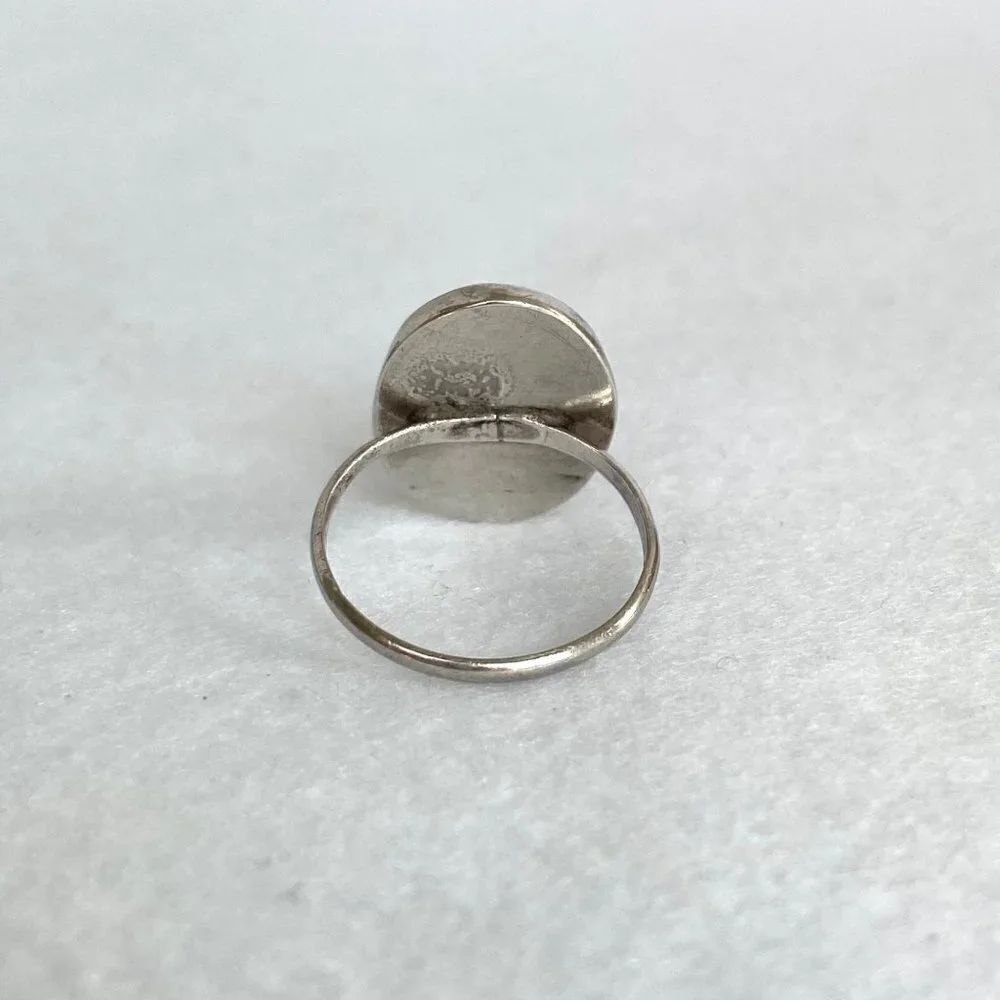 Sterling Silver 925 Oval Bezel Set 0.75